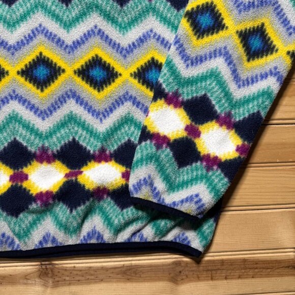 Patagonia Synchilla Snap-T Aztec Twist Fleece Pullover Jacket Women's Small - Picture 5 of 12